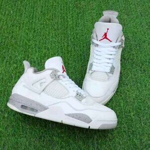 New Air Jordan 4 'White Tech' Unisex Sneakers